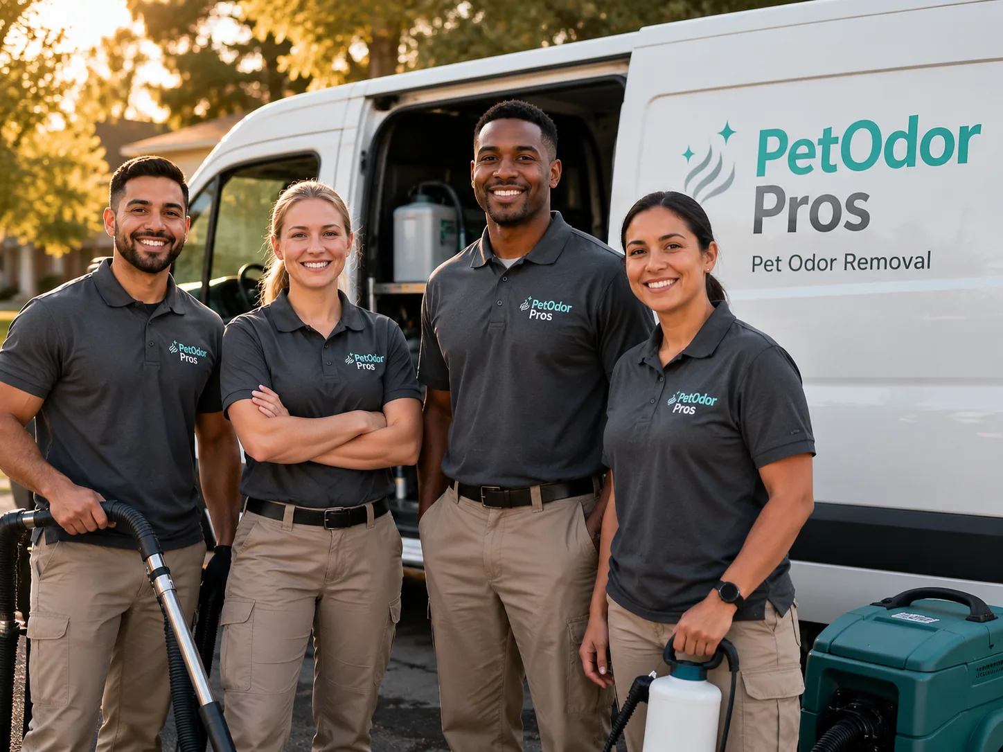 Pet Odor Removal team serving Bishopville, MD
